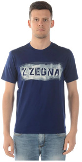 Ermenegildo Zegna Sweatshirts Ermenegildo Zegna , Blue , Heren - S