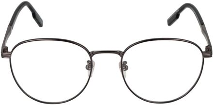 Ermenegildo Zegna Zegna Ez5082 Gunmetal Bril - maat Zwart