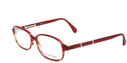 Ermenegildo Zegna Zegna Ezvz350106 Rechthoekige Bril Bruin - One Size