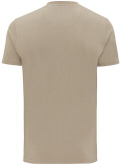 ERNESTO | T-shirt With Written Logo Grey  3XL Grijs