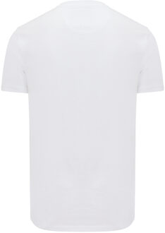 ERNESTO T-shirt With Written Logo White  3XL
