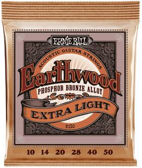 Ernie Ball EB-2150 snarenset akoestisch snarenset akoestisch, phosphor bronze, extra slinky, 010-014-020-028-040-050