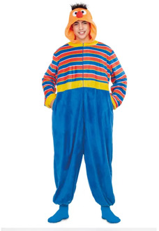 Ernie Onesie kostuum Volwassenen Official Multikleur - Print