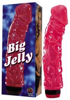 Erotic Entertainment Big Jelly Pink Vibrator