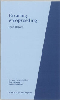 Ervaring en opvoeding - Boek J. Dewey (9031326771)