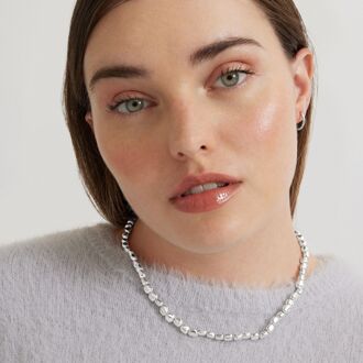 Erwe 925 Sterling zilveren gerhodineerde oorbellen