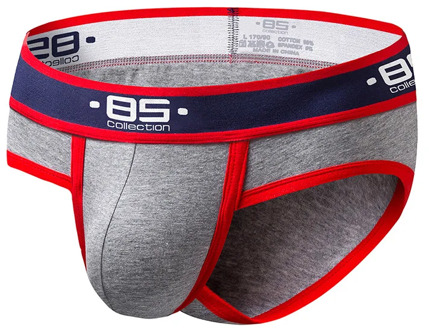 ES34 Men Shorts Men Underwear Male Jockstrap Sexy Soft Breathable Thong Briefs Men String Cueca Gay Panties Lingerie Underpants