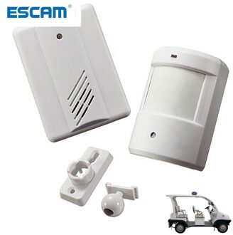 Escam Draadloze Infrarood Alarm Deurbel Oprit Patrol Garage Infrarood Draadloze Deurbel Alarmsysteem Motion Sensor