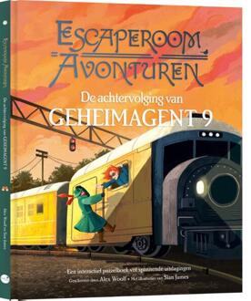 Escaperoom avonturen: de achtervolging van Geheimagent 9 -  Alex Woolf (ISBN: 9789045330006)