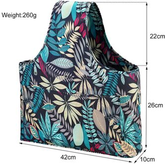 Esdoorn Bladeren Garen Opbergtas Breien Toteknitting Organizer Vrouwen Tas Naaien Voor Garen Haaknaalden Breinaalden stijl 5