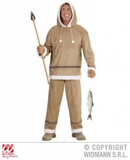 Eskimo outfit man Balto Bruin - Kastanje