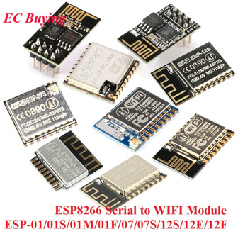 ESP8266 ESP-01 ESP-01S ESP-01M ESP-01F ESP-07 ESP-07S ESP-12S ESP-12E ESP-12F ESP Serial WIFI Wireless Module USB Adapter Board