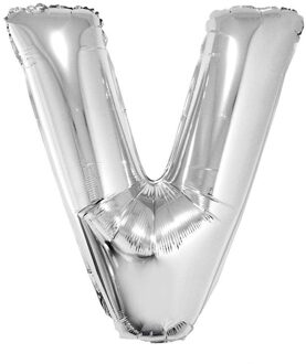 Espa Enorme zilverkleurige aluminium letter ballon - Decoratie > Ballonnen