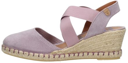 Espadrille Dames Paars