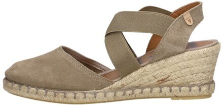 Espadrille Dames Taupe