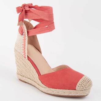 Espadrilles Met Een Sleehak Balenci8 Oranje - EU 37