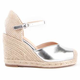 Espadrilles Met Sleehak Balenci4 Zilver - EU 41