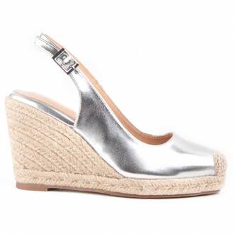 Espadrilles Met Sleehak Balenci5 Zilver - EU 39