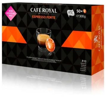 ESPRESSO FORTE Cafe Royal®For NESPRESSO®PRO®50 capsules