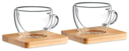 Espresso Glazen set.