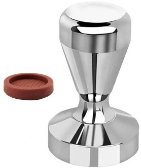 Espresso Koffie Tamper-Koffie Sabotage 51Mm Koffie Sabotage Koffie Presser Coffeeshop Levert Met Siliconen Tamper Mat