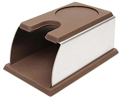 Espresso Koffie Temper Stand Rvs Aanstampen Stand Voor Koffie Machine En Koffie Sabotage Opslag Base Met Siliconen Mat