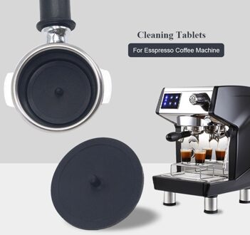 Espresso Semi-Automatische Koffiemachine Blind Plaat 50Ml Tool, Brouwen Hoofd Terugspoelen Plastic Pakking