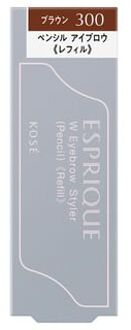 Esprique W Eyebrow Styler Pencil BR300 Brown Refill