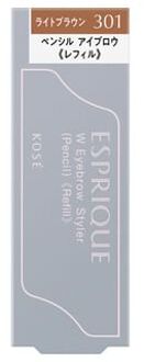 Esprique W Eyebrow Styler Pencil BR301 Light Brown Refill