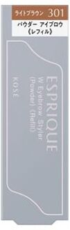 Esprique W Eyebrow Styler Powder BR301 Light Brown Refill