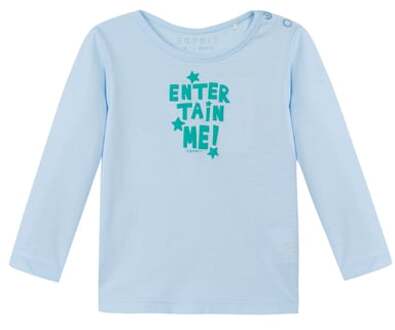 Esprit Newborn Shirt met lange mouwen licht blauw - 62