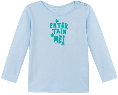 Esprit Newborn Shirt met lange mouwen licht blauw