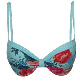 Esprit Peony Beach Padded Push Up Bikini * Actie * Blauw,Versch.kleure/Patroon - B 36,B 40,B 42,C 36,C 38,C 40,C 42