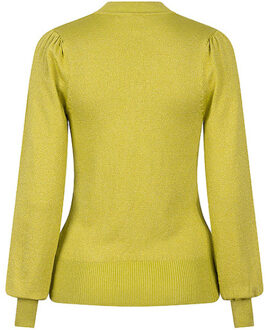 ESQUALO Sweater f24-31501 matcha green Groen - XXL