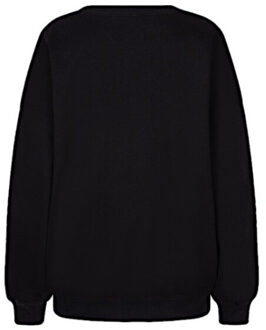ESQUALO Sweater f25-05522 black - maat L Zwart