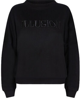 ESQUALO Sweater w23-05711 black Zwart - L
