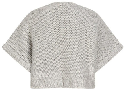 ESQUALO Vest f25-07500 light grey Grijs - XS