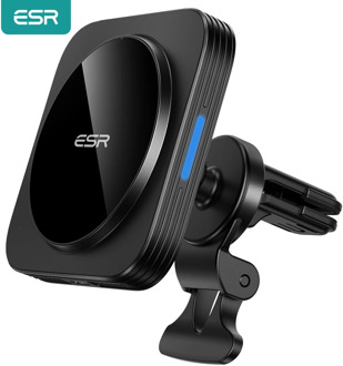 ESR HaloLock Magnetic Wireless Car Charger Mount for iPhone 12 Pro Max Magsafe Fast Charging Wireless Charger Car Phone Holder