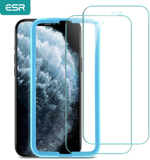 ESR Screen Protector for iPhone 12 High Sensitive Full Cover Tempered Glass for iPhone 12 Mini/12 Pro Max Protective Film Glass