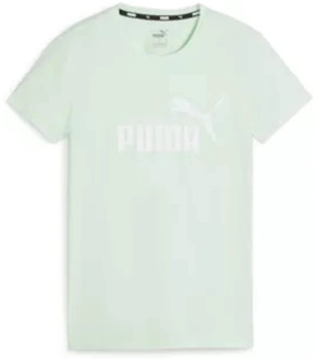 Ess Logo Tee T-shirt Puma , Blue , Dames - M,S