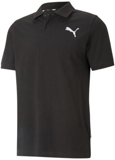 ESS Pique Polo - Zwart Poloshirt - M