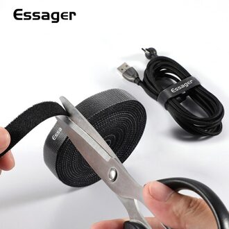 Essager Datakabel Organisator Oortelefoon Mouse Cord Clip Protector Draad Winder Houder Usb Kabel Management Voor Iphone Redmi Xiaomi 5m
