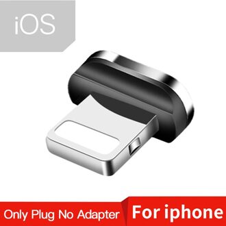 Essager Usb Type C Magnetische Adapter Voor Iphone Samsung Usb C Female Naar Micro Usb Male Magneet USB-C Type-C Converter Connector enkel en alleen iOS plug