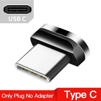 Essager Usb Type C Magnetische Adapter Voor Iphone Samsung Usb C Female Naar Micro Usb Male Magneet USB-C Type-C Converter Connector enkel en alleen type C plug
