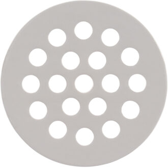 Esschert Design Bloemenschikker voor in vaas - bloemverdeler - Dia 10 cm - wit - vaas raster - dolomiet