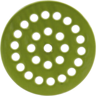 Esschert Design Bloemenschikker voor in vaas - bloemverdeler - Dia 12,5 cm - groen - vaas raster - dolomiet