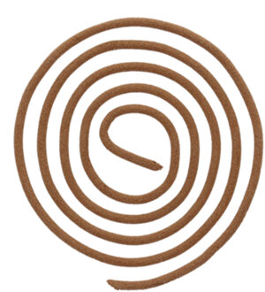 Esschert Design Citronella spiralen - 10x stuks - citroengeur - navulspiralen voor spiraalbranders