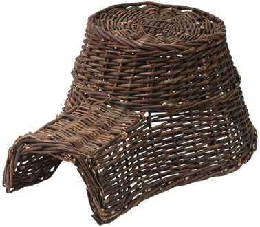 Esschert Design Egel huisje/egelmand wilgentakken - 52 x 38 x 26 cm - nest voor egels