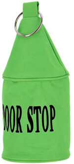 Esschert Design Esschert deurstopper Neon - 2,5 kg - canvas - groen - 13 x 13 x 28.5 cm - Deurstoppers