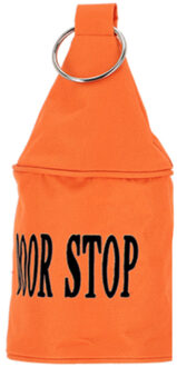 Esschert Design Esschert deurstopper Neon - 2,5 kg - canvas - oranje - 13 x 13 x 28.5 cm - Deurstoppers